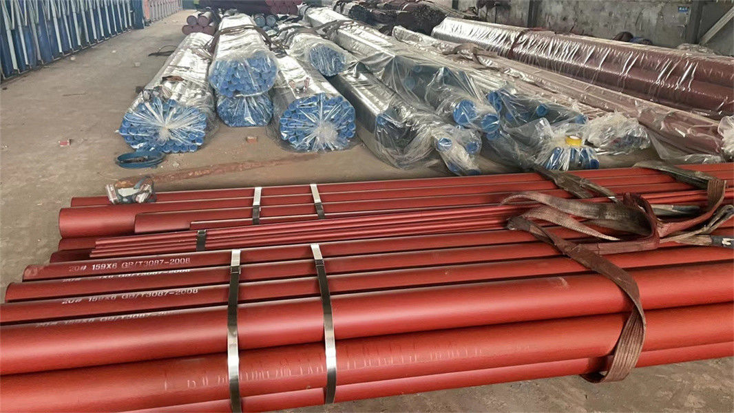 A53 Ce Tubo di acciaio senza saldatura a carbonio rotondo laminato a caldo per caldaie a vapore SMLS