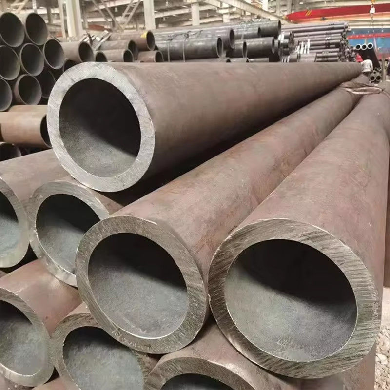 ASTM A106 GR.B Sch40 Sch80 Q345b Tubi di acciaio senza saldatura di carbonio tenero, tirati a freddo