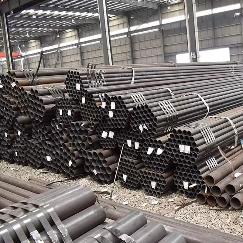 ASTM A106 GR.B Sch40 Sch80 Q345b Tubi di acciaio senza saldatura di carbonio tenero, tirati a freddo